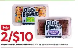 Stater Bros Killer Brownie Company Brownies offer