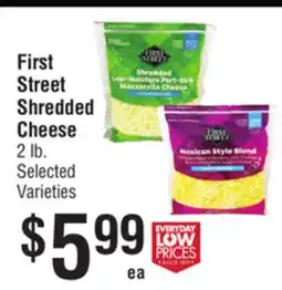 Smart & Final First Street Shredded Cheese offer