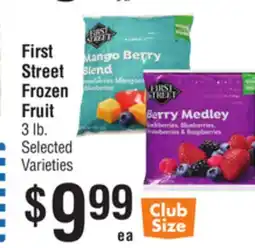 Smart & Final First Street Frozen Fruit offer