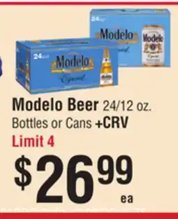 Smart & Final Modelo Beer offer