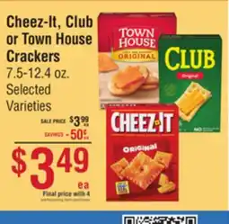Smart & Final Cheez-It, Club or Town House Crackers offer