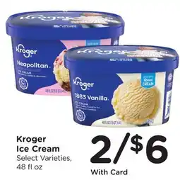 Ralphs Kroger Ice Cream offer