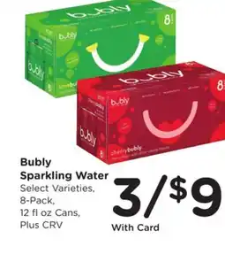 Ralphs Bubly Sparkling Water offer