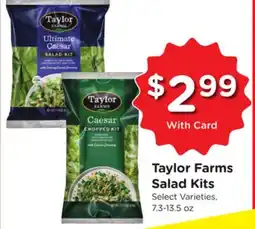 Ralphs Taylor Farms Salad Kits offer