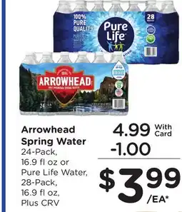 Ralphs Arrowhead Spring Water offer