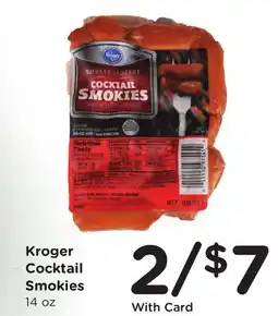 Ralphs Kroger Cocktail Smokies offer