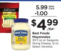 Ralphs Best Foods Mayonnaise offer