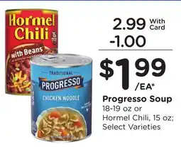 Ralphs Progresso Soup offer