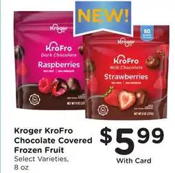Ralphs Kroger KroFro Chocolate Covered Frozen Fruit offer