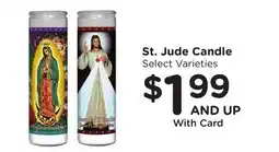 Ralphs St. Jude Candle offer
