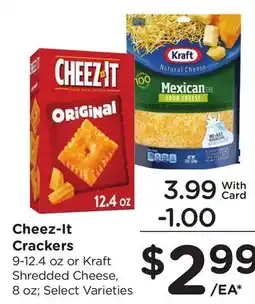 Ralphs Cheez-It Crackers offer