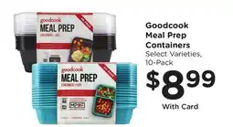 Ralphs Goodcook Meal Prep Containers offer