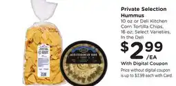 Ralphs Private Selection Hummus offer