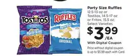 Ralphs Party Size Ruffles offer