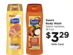 Ralphs Suave Body Wash offer