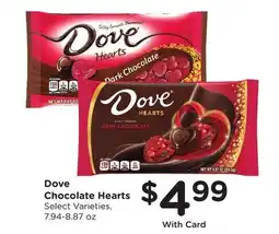 Ralphs Dove Chocolate Hearts offer