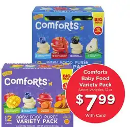 Ralphs Comforts Baby Food Variety Pack offer