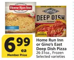Albertsons Home Run Inn or Gino's East Deep Dish Pizza offer