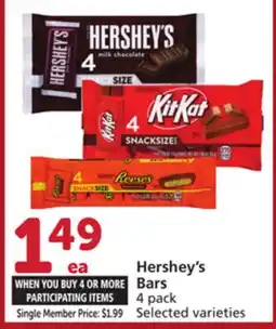 Albertsons Hershey's Bars offer