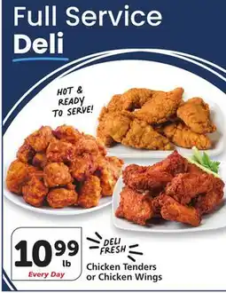 Albertsons Chicken Tenders or Chicken Wings offer