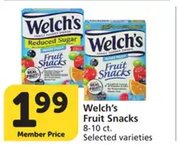 Albertsons Welch's Fruit Snacks offer