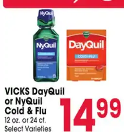 Jewel-Osco VICKS DayQuil or NyQuil Cold & Flu offer