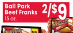 Jewel-Osco Ball Park Beef Franks offer