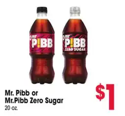 Jewel-Osco Mr. Pibb or Mr. Pibb Zero Sugar offer