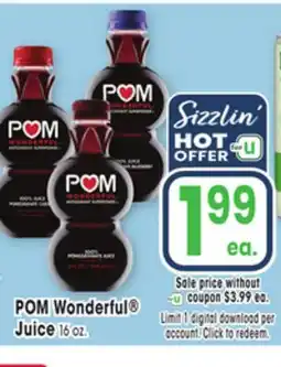 Jewel-Osco POM Wonderful Juice offer