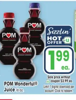 Jewel-Osco POM Wonderful Juice offer