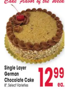 Jewel-Osco Single Layer German Chocolate Cake offer