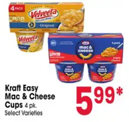 Jewel-Osco Kraft Easy Mac & Cheese Cups offer
