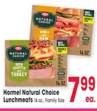 Jewel-Osco Hormel Natural Choice Lunchmeats offer