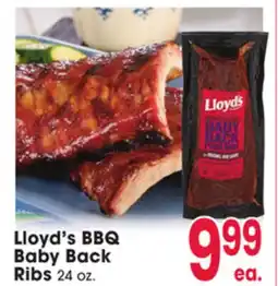 Jewel-Osco Lloyd's BBQ Baby Back Ribs offer