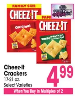 Jewel-Osco Cheez-It Crackers offer