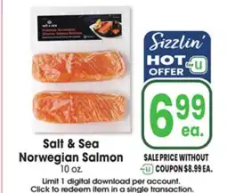 Jewel-Osco Salt & Sea Norwegian Salmon offer
