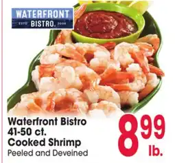 Jewel-Osco Waterfront Bistro 41-50 ct. Cooked Shrimp offer