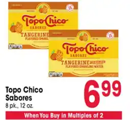 Jewel-Osco Topo Chico Sabores offer