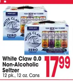 Jewel-Osco White Claw 0.0 Non-Alcoholic Seltzer offer