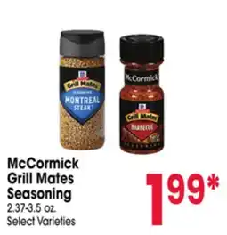 Jewel-Osco McCormick Grill Mates Seasoning offer