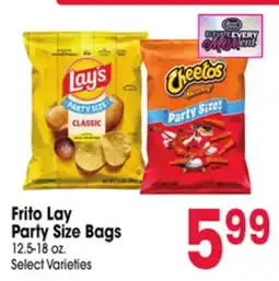 Jewel-Osco Frito Lay Party Size Bags offer
