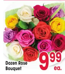 Jewel-Osco Dozen Rose Bouquet offer