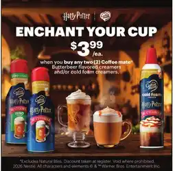 Jewel-Osco Coffee mate offer