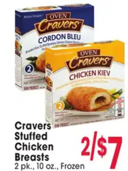 Jewel-Osco Cravers Stuffed Chicken Breasts offer