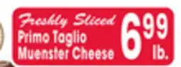 Jewel-Osco Primo Taglio Muenster Cheese offer
