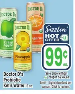 Jewel-Osco Doctor D's Probiotic Kefir Water offer
