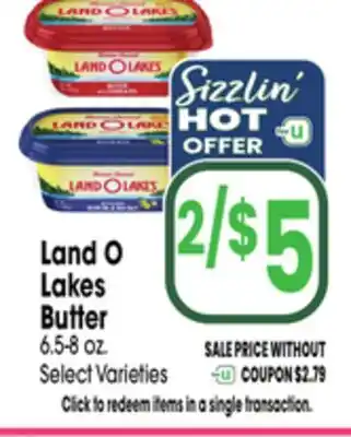 Jewel-Osco Land O Lakes Butter offer