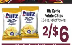 Jewel-Osco Utz Kettle Potato Chips offer