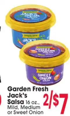 Jewel-Osco Garden Fresh Jack's Salsa offer