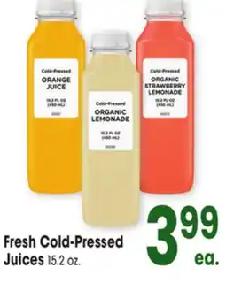 Jewel-Osco Fresh Cold-Pressed Juices offer